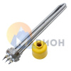 Блок ТЭН 6,0 кВт для воды 320 мм фланец G1 1/2" 220/380 В (трубка + колпак) SZH